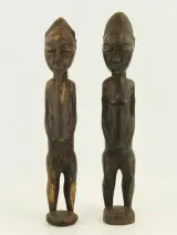 Set van 4 Afrikaanse houten beelden – foto 7 – kavel bij De Kringwinkel, Antwerpen