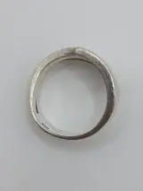 Zilveren ring met spiraalvorm en 925 keurmerk – foto 4 – kavel bij De Kringwinkel, Diest