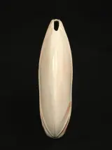 Postmoderne Porseleinen Schijfvaas – Porcelaine Virebent (Frankrijk, jaren '70/'80) – foto 4 – kavel bij De Kringwinkel, Antwerpen