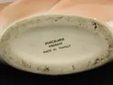 Postmoderne Porseleinen Schijfvaas – Porcelaine Virebent (Frankrijk, jaren '70/'80) – foto 8 – kavel bij De Kringwinkel, Antwerpen