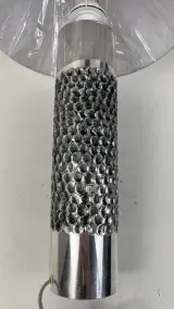 Tafellamp Aluclair Willy Luyckx brutalist aluminium vintage cilinderlamp – foto 4 – kavel bij De Kringwinkel, Waardamme