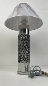 Tafellamp Aluclair Willy Luyckx brutalist aluminium vintage cilinderlamp – foto 5 – kavel bij De Kringwinkel, Waardamme