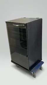 Technics stereotoren hifi audiorack meubel met platenspeler versterker cassettedeck – foto 2 – kavel bij De Kringwinkel, Waardamme