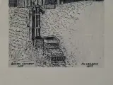 Originele Oost-Indische Inkttekening: "'t Rooms Couvent" te Brugge door François Verbeke (1977) – foto 2 – kavel bij De Kringwinkel, Waardamme