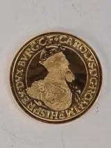 Belgische gouden herdenkingsmunt van 50 ECU uit 1987 – foto 2 – kavel bij De Kringwinkel, Waardamme