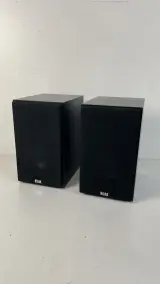 Luidsprekers ELAC 201 boekenplank stereoset Duits hifi audiopaar zwart – foto 2 – kavel bij De Kringwinkel, Waardamme
