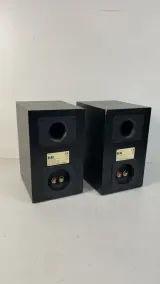 Luidsprekers ELAC 201 boekenplank stereoset Duits hifi audiopaar zwart – foto 3 – kavel bij De Kringwinkel, Waardamme