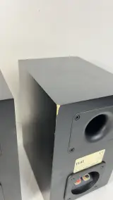 Luidsprekers ELAC 201 boekenplank stereoset Duits hifi audiopaar zwart – foto 6 – kavel bij De Kringwinkel, Waardamme