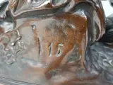 Romantisch Antiek Terracotta Beeld "Le Premier Amour" – Brons-Patine (ca. 1900) – foto 7 – kavel bij De Kringwinkel, Waardamme