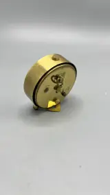 Mechanische wekker Europa 2 Jewels vintage messing tafelmodel – foto 5 – kavel bij De Kringwinkel, Oostkamp