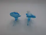 Set van twee vintage glazen miniatuurvogeltjes – foto 3 – kavel bij De Kringwinkel, Diest