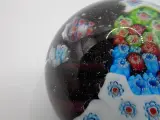 Vintage Murano millefiori glazen paperweight – foto 5 – kavel bij De Kringwinkel, Diest