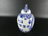Blauw-witte Delfts aardewerk dekselvaas – foto 3 – kavel bij De Kringwinkel, Heverlee