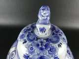 Blauw-witte Delfts aardewerk dekselvaas – foto 5 – kavel bij De Kringwinkel, Heverlee