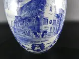 Blauw-witte Delfts aardewerk dekselvaas – foto 8 – kavel bij De Kringwinkel, Heverlee