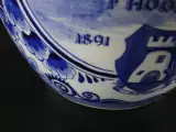 Blauw-witte Delfts aardewerk dekselvaas – foto 9 – kavel bij De Kringwinkel, Heverlee
