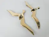 Set van 5 vintage messing wandvogels – foto 7 – kavel bij De Kringwinkel, Heverlee