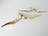 Set van 5 vintage messing wandvogels – foto 10 – kavel bij De Kringwinkel, Heverlee