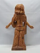 Uniek Houtsnijwerk Johannes de Doper (1995) - Adriaan Van Doorselaere – foto 2 – kavel bij De Kringwinkel, Gent