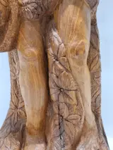 Uniek Houtsnijwerk Johannes de Doper (1995) - Adriaan Van Doorselaere – foto 13 – kavel bij De Kringwinkel, Gent