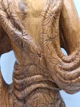 Uniek Houtsnijwerk Johannes de Doper (1995) - Adriaan Van Doorselaere – foto 15 – kavel bij De Kringwinkel, Gent