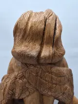 Uniek Houtsnijwerk Johannes de Doper (1995) - Adriaan Van Doorselaere – foto 7 – kavel bij De Kringwinkel, Gent