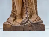 Uniek Houtsnijwerk Johannes de Doper (1995) - Adriaan Van Doorselaere – foto 9 – kavel bij De Kringwinkel, Gent
