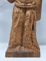 Uniek Houtsnijwerk Johannes de Doper (1995) - Adriaan Van Doorselaere – foto 10 – kavel bij De Kringwinkel, Gent