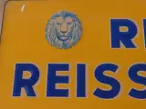 2 Vintage gele Remy’s Reisstärke-reclameborden in reliëf – foto 6 – kavel bij De Kringwinkel, Heverlee