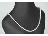 Diamanten tennis collier met 107 briljant geslepen diamanten – foto 2 – kavel bij Onlineveilingmeester