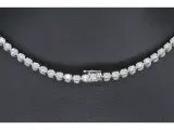 Diamanten tennis collier met 107 briljant geslepen diamanten – foto 4 – kavel bij Onlineveilingmeester