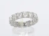 Exclusieve witgouden alliance ring met diamanten – foto 3 – kavel bij Onlineveilingmeester
