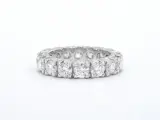Exclusieve witgouden alliance ring met diamanten – foto 6 – kavel bij Onlineveilingmeester