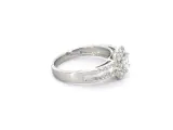 Platina ring met een natuurlijke prinses en briljant geslepen diamanten – foto 9 – kavel bij Onlineveilingmeester
