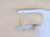 Gouden rijring bezet met briljant geslepen diamanten – foto 2 – kavel bij Onlineveilingmeester