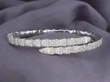 Witgouden armband van serpent model met natuurlijke diamanten – foto 4 – kavel bij Onlineveilingmeester