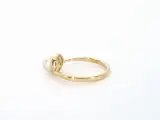 Gouden ring met diamanten en een parel – foto 5 – kavel bij Onlineveilingmeester