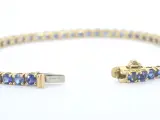 Gouden tennisarmband met natuurlijke saffieren – foto 4 – kavel bij Onlineveilingmeester