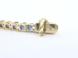 Gouden tennisarmband met natuurlijke saffieren – foto 5 – kavel bij Onlineveilingmeester