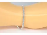 Witgouden armband vol met briljant geslepen diamanten 5.40 carat – foto 2 – kavel bij Onlineveilingmeester