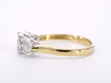 Gouden ring met drie chatons van diamanten 0.75 carat – foto 8 – kavel bij Onlineveilingmeester