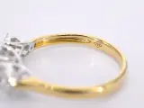 Gouden ring met drie chatons van diamanten 0.75 carat – foto 9 – kavel bij Onlineveilingmeester
