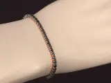 Rosegouden armband met 7.00 carat zwarte Briljant geslepen diamanten – foto 2 – kavel bij Onlineveilingmeester