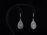 Oorhangers van 18 carats goud met diamanten van hoge kwaliteit en blauwe saffieren – foto 6 – kavel bij Onlineveilingmeester