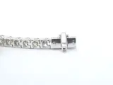 Witgouden tennisarmband met natuurlijke diamanten – foto 5 – kavel bij Onlineveilingmeester