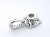 Witgouden entourage hanger met briljant geslepen diamanten, excl. ketting – foto 7 – kavel bij Onlineveilingmeester