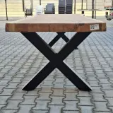 Boomstam eettafel – foto 7 – kavel bij Onlineveilingmeester, Raalte