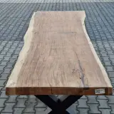 Boomstam eettafel – foto 8 – kavel bij Onlineveilingmeester, Raalte
