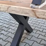 Boomstam eettafel – foto 10 – kavel bij Onlineveilingmeester, Raalte