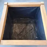 2x Bloembak, Massief eiken | 80x80x80 cm – foto 3 – kavel bij Onlineveilingmeester, Raalte